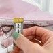 Летний конверт на выписку для девочки Oh My Kids "Фейки" пудровый