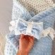 Демісезонна ковдра-конверт на виписку Oh My Kids &laquo;Сірі Зірки&raquo; сезон осінь-зима-весна