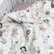 Детский пододеяльник 120х90 см для девочки Oh My Kids "Феечки" розовый
