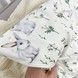 Конверт-плед для новонародженого Oh My Kids "Зайки" молочний