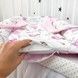 Кокон з ручками та кокосовим матрацом Oh My Kids "Ballerinas"