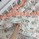Детский пододеяльник с рюшами 120х90 см для девочки Oh My Kids &laquo;Лисички Зайки&raquo; ранфорс