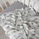 Подарочный набор с пледом для новорожденного "Dino" мятный