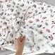 Фланелевая пеленка 100х80 см Oh My Kids "Бабочки" розовый