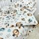 Детский натуральный пододеяльник 120х90 см Oh My Kids "Lions"