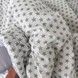 Детский плед-одеяло с утеплителем Oh My Kids &laquo;Серые Звезды&raquo; сезон осень-зима-весна, голубой