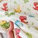 Натуральный конверт-плед 100х80 см Oh My Kids "Динозаврики" желтый