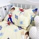 Дитяча наволочка 40х60 см Oh My Kids "Щенячий патруль" молочний