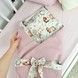 Конверт-плед всесезонный на выписку для девочек Oh My Kids "Зайчики Лисички"