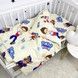 Підковдра дитяча натуральна 120х90 см Oh My Kids "Щенячий патруль" молочний