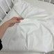 Cатиновий комплект постільної білизни для матраца 120х60 см Oh My Kids "Milk"