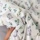 Дитячий плед-ковдра зі зйомним утеплювачем 100х80 см Oh My Kids "Rabbits" піке мʼятний
