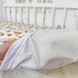 Водонепроникне простирадло на гумці 120х60 см для хлопчика Oh My Kids "Машинки будівельні"