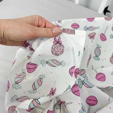 Набор различных пеленок для девочки 4 шт Oh My Kids "Pink mix" розовый