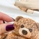 Дитячий конверт-плед зі зйомним утеплювачем Oh My Kids "Ведмедики" молочний