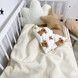 Дитячий конверт-плед зі зйомним утеплювачем Oh My Kids "Ведмедики" молочний