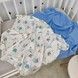 Набір фланелевих пелюшок 2 шт 100х80 см Oh My Kids "Космос"