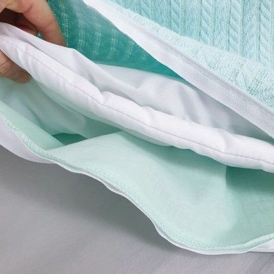 Конверт для новорожденного Oh My Kids &ldquo;Mint&rdquo; с большим бантом