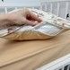 Дитяча наволочка на подушку 40х60 см Oh My Kids "Лисички Совенята" бежевий