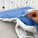 Детский всесезонный плед Oh My Kids "Ретро машинки" голубой