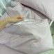 Однотона сатинова дитяча постільна білизна для ліжка 120х60 см Oh My Kids рожево-пудрова