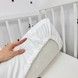 Водонепроникне простирадло для дівчинки в ліжечко 120х60 см Oh My Kids "Феєчки"