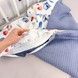 Всесезонний дитячий конверт-ковдра 100х80 см Oh My Kids &laquo;Космічні кораблі&raquo; синій