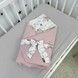 Всесезонный конверт на выписку для девочек Oh My Kids "Феи" розовый