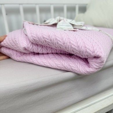 Дитячий плед зі зйомним утеплювачем 100х80 см Oh My Kids &laquo;Рожеві Феї&raquo;