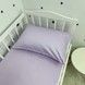 Постільна білизна сатинова для матраца 120х60 см Oh My Kids "Purple"