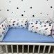 Бортики в детскую кроватку 6 шт Oh My Kids "Space" сатин