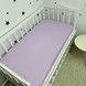 Постільна білизна сатинова для матраца 120х60 см Oh My Kids "Purple"