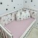 Бортики зі зйомними наволочками для дівчинки Oh My Kids "Феєчки" 6 шт