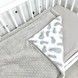 Демісезонний плед конверт Oh My Kids &laquo;Сірі пір'я&raquo; сезон осінь-весна