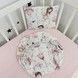 Комплект в коляску для девочки: простыня+подушка Oh My Kids "Феечки"