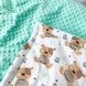 Плед для новонародженого 100х80 см Oh My Kids &laquo;Teddy Bear&raquo; сезон осінь-весна
My Kids "Teddy Bear" сезон осінь-весна