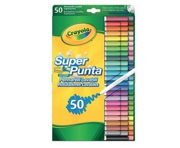 Набір фломастерів Supertips (washable), 50 шт