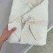 Натуральний дитячий плед зі зйомним утеплювачем 100х80 см Oh My Kids &laquo;Abstract dots&raquo; молочний