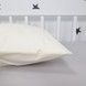 Подушка 1-3 роки 40х60 см + наволочка Oh My Kids, молочний однотон