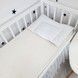 Простынь из сатина на резинке 120х60 см Oh My Kids&trade; молочный