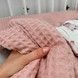 Всесезонный плед для девочки 100х80 см Oh My Kids "Феечки" пудровый