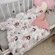 Всесезонный плед для девочки 100х80 см Oh My Kids "Феечки" пудровый