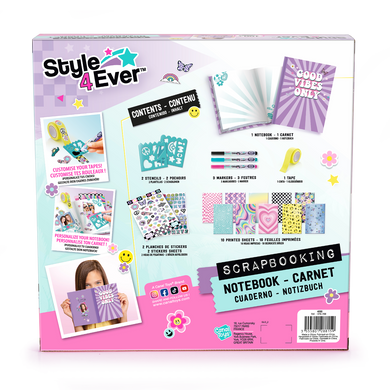 Набір DIY Style 4 Ever Cкрапбукінг Щоденник для таємниць
