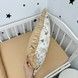 Дитяча наволочка з рюшами 40х60 см Oh My Kids "Лисички совенята"  бежевий