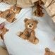 Дитяча підковдра з рюшами 120х90 см Oh My Kids &laquo;Beige Bear&raquo; ранфорс бежевий