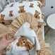 Дитяча підковдра з рюшами 120х90 см Oh My Kids &laquo;Beige Bear&raquo; ранфорс бежевий