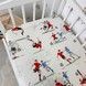 Комплект постільної білизни для ліжка 120х60 см Oh My Kids &laquo;Футбол&raquo; для хлопчиків