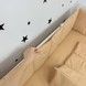 Однотонные стеганные бортики в детскую кровать 120х60 см Oh My Kids Бежевый