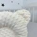 Подушка-позиционер для новорожденных Oh My Kids &laquo;Зайчики Лисички&raquo; молочный