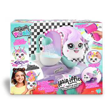 Набор DIY AIRBRUSH PLUSH Hair'iffic &laquo;Парикмахерская&raquo;